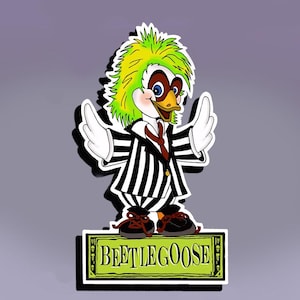 Sticker - Beetlegoose; Mashup Up Sticker; Funny Sticker; Cartoon Sticker