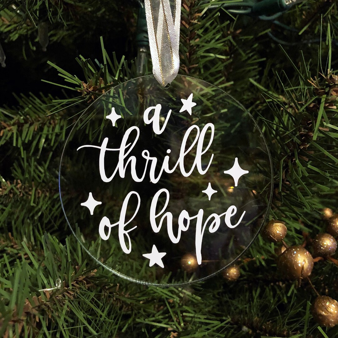 Hope Christmas Ornament 