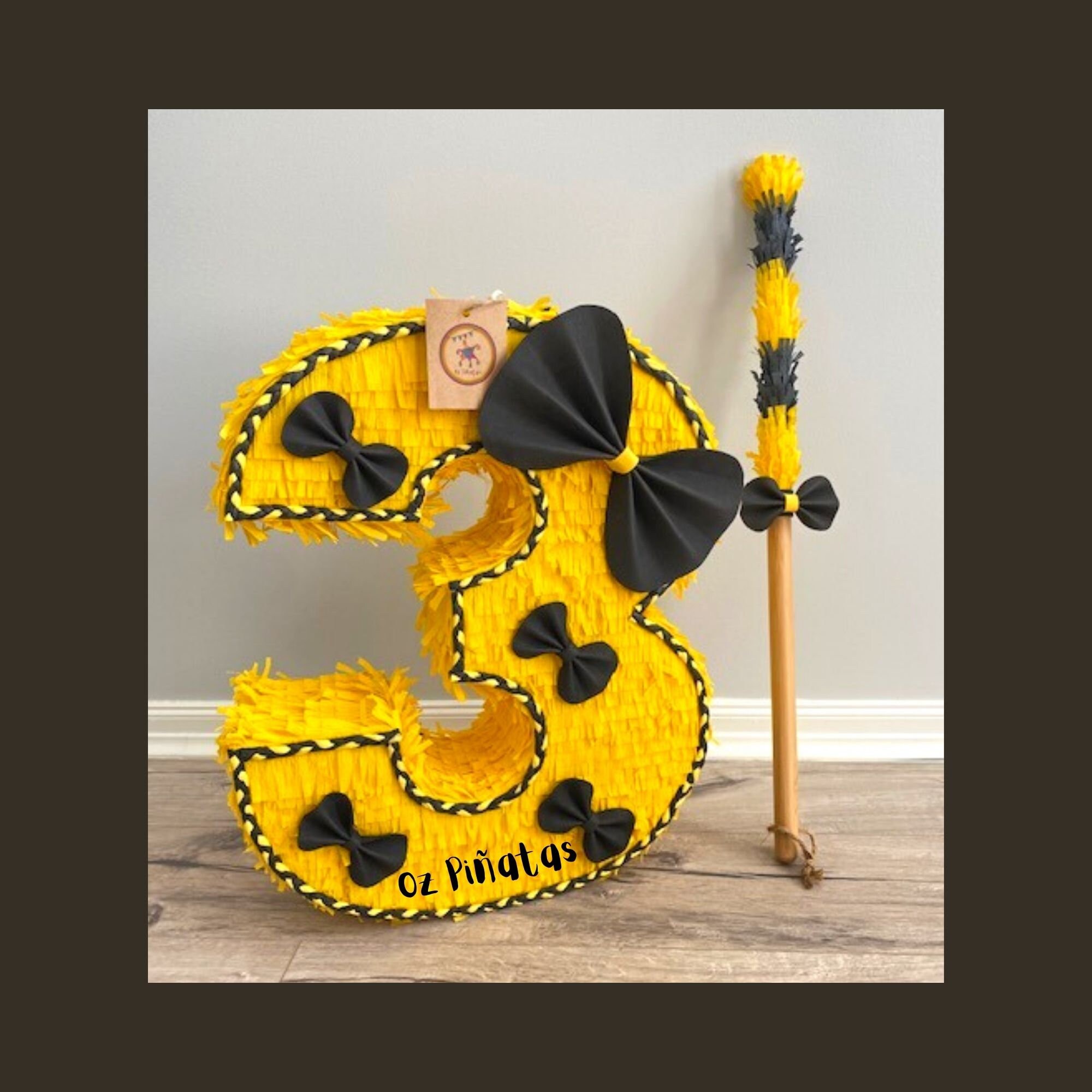 Emma Wiggles Inspired Number Pinata — Oz Pinatas