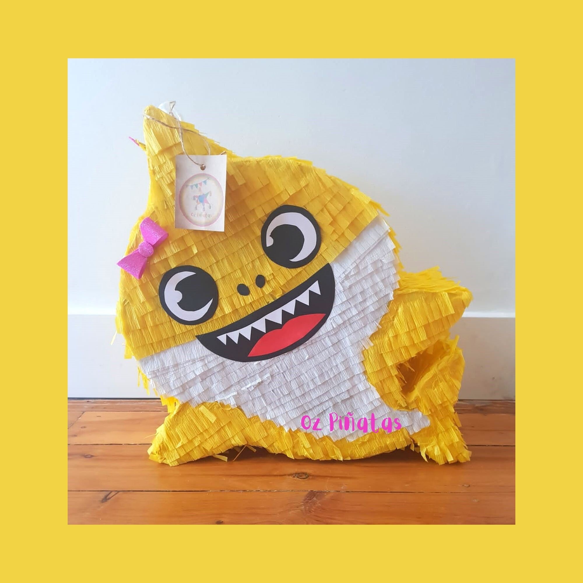 Baby Shark Inspired Pinata Brooklyn Baby Shark — Oz Pinatas