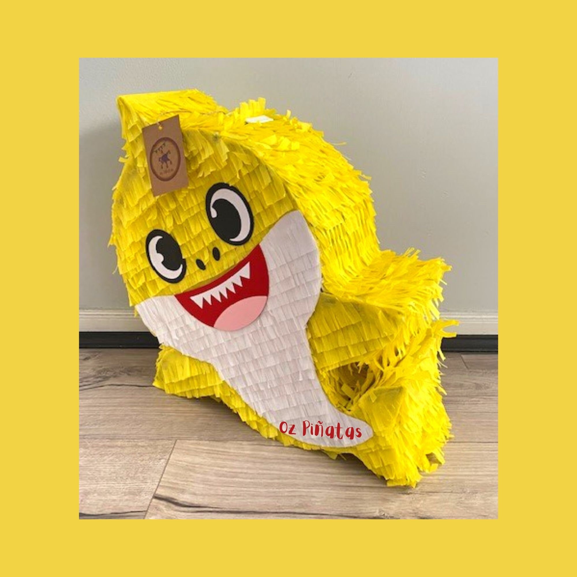 Baby Shark Inspired Pinata Brooklyn Baby Shark — Oz Pinatas