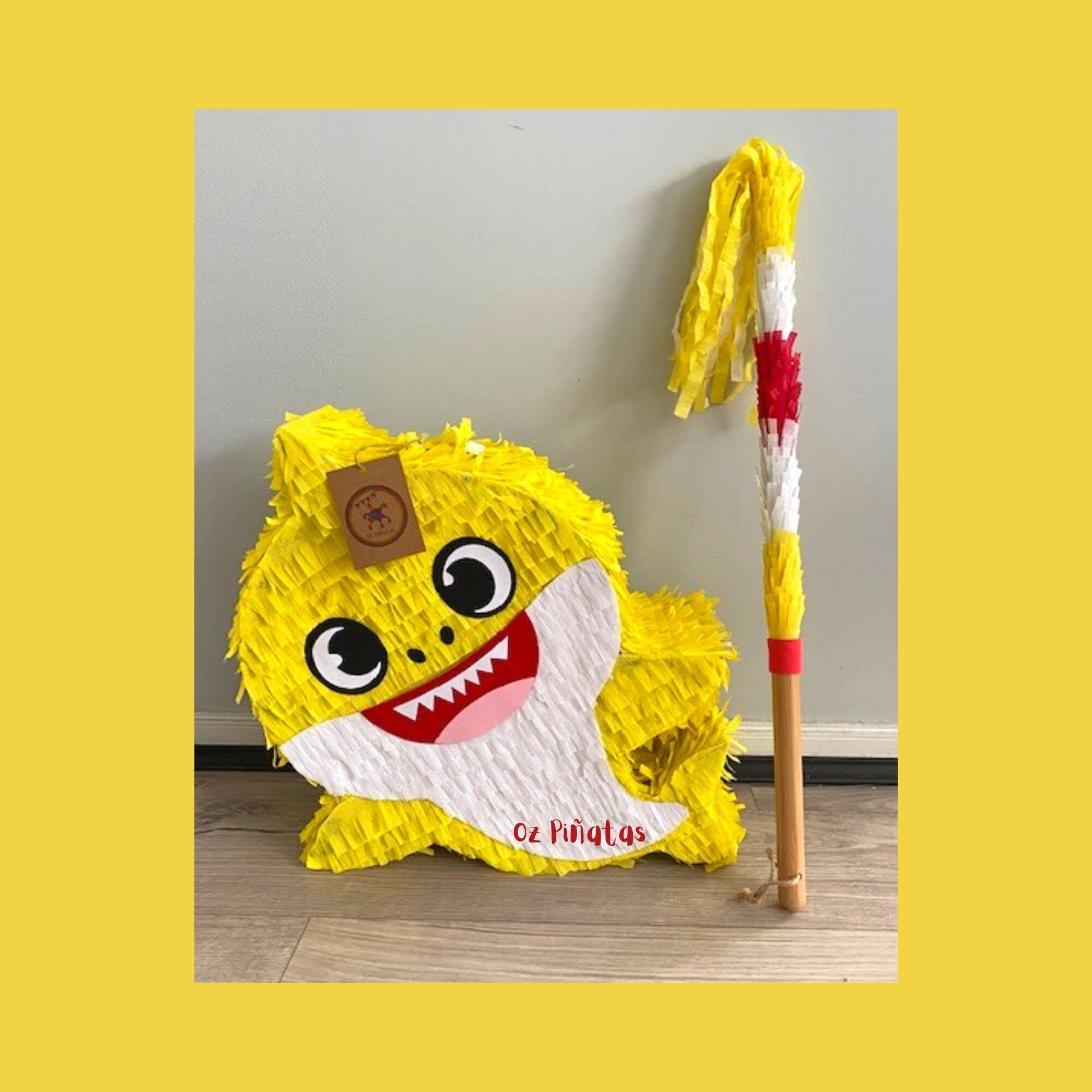 Baby Shark Inspired Pinata Brooklyn Baby Shark — Oz Pinatas