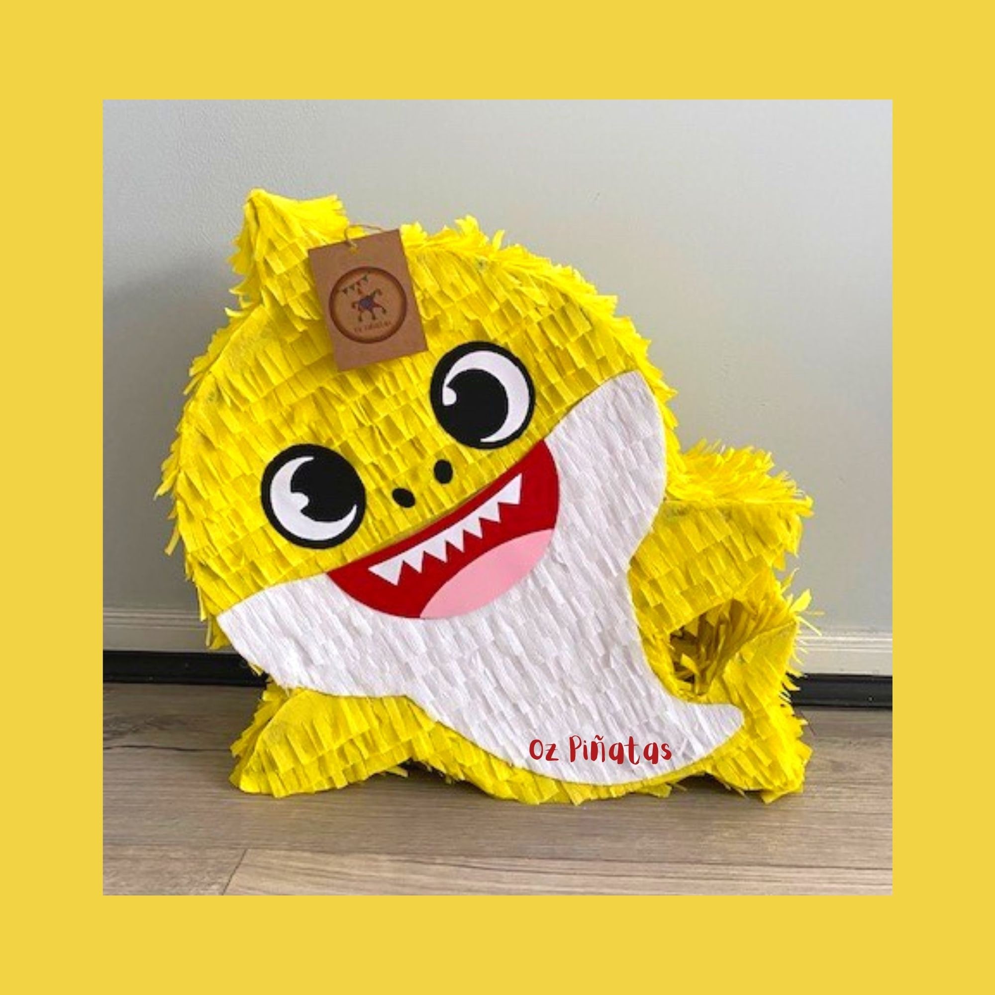 Baby Shark Inspired Pinata Brooklyn Baby Shark — Oz Pinatas