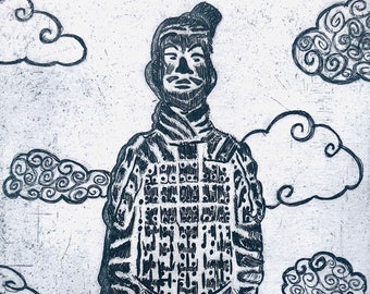 Terracotta Warrior Print