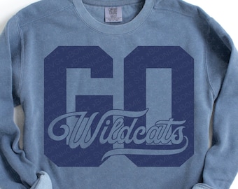 Go Wildcats SVG | Wildcats Football SVG | Game Day SVG | Spiritwear Svg | Basketball Svg | Baseball Svg | Mom Shirt Svg | Volleyball Svg