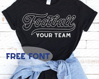 Football SVG | Football Mom SVG | Football Team SVG | Football Game Day Svg | Football Png | Football Shirt Svg | Custom Team Svg