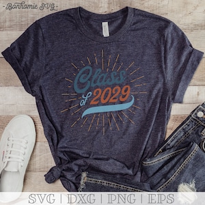 Class of 2029 SVG | Senior 2029 SVG | 2029 Graduate Svg |5th Grade Graduation Gift Svg | Class of 2029 Png | Elementary Graduate Svg