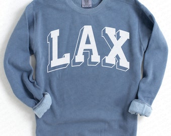Vintage Varsity LAX SVG: Lacrosse Game Day-ontwerp (digitale download)