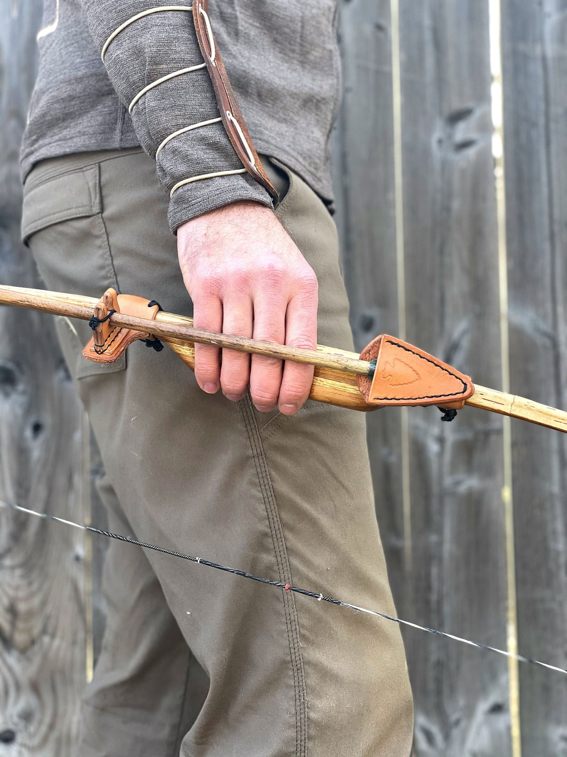 Single Arrow Bow Quiver Etsy