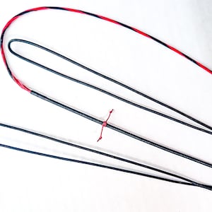 Siyah'd Recurve Bowstring - BCY-8125 (Dyneema) Endless Loop - Custom made for Asiatic-style Recurve Bows