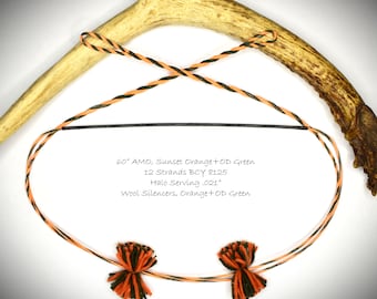 Corda Fiamminga Per Arco Lungo Ibrido &ndash; 62 Pollici, 14 Fili &ndash; Get Twisted &ndash; UK