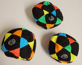 3 Hacky Sacks Hero Neon colors