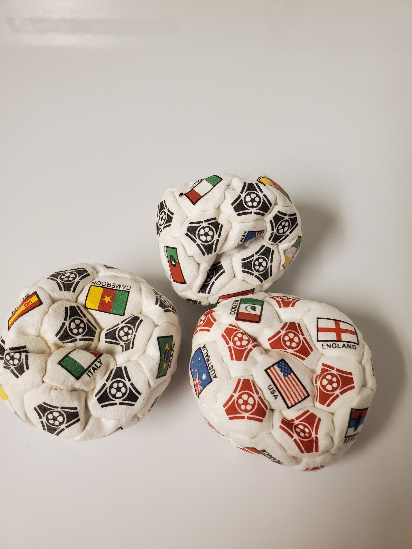 3 World Flag Hacky Sacks Etsy