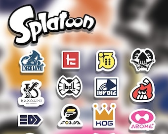 Splatoon Brand Logos New Logos and Splatoon 3 Graffiti Added