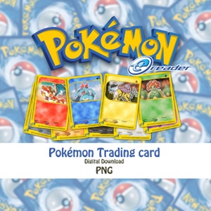 Personalisierte Pokémon Kartenvorlage e-Reader Set 1