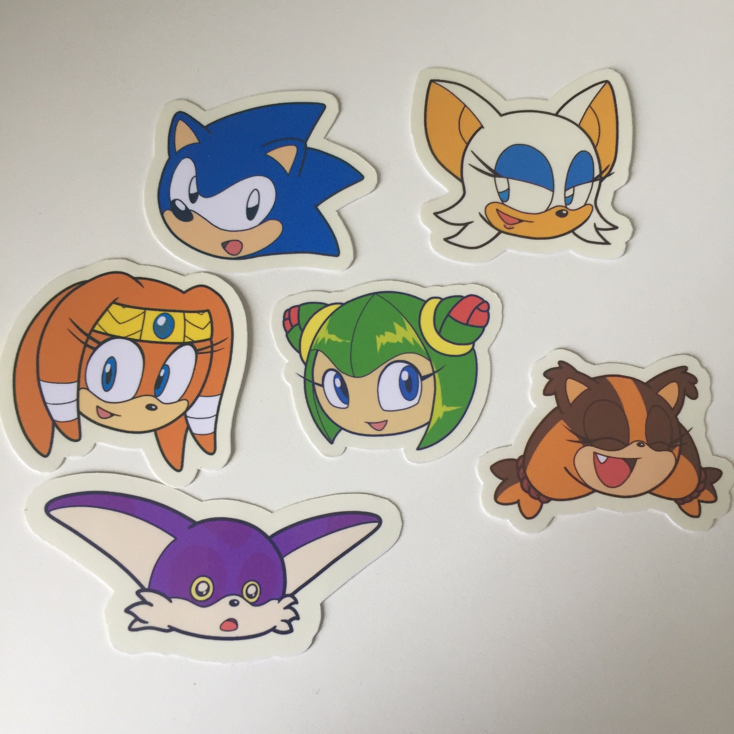 Sonic the Hedgehog Sticker Set 20 Pieces 