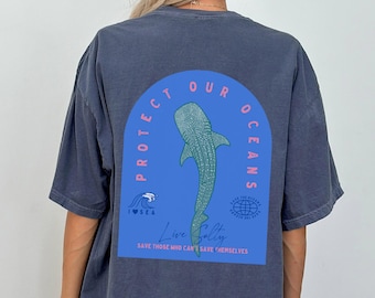 Ocean Shirt — Comfort Colors Marine Life Tee | Unisex Ocean Lover Gift