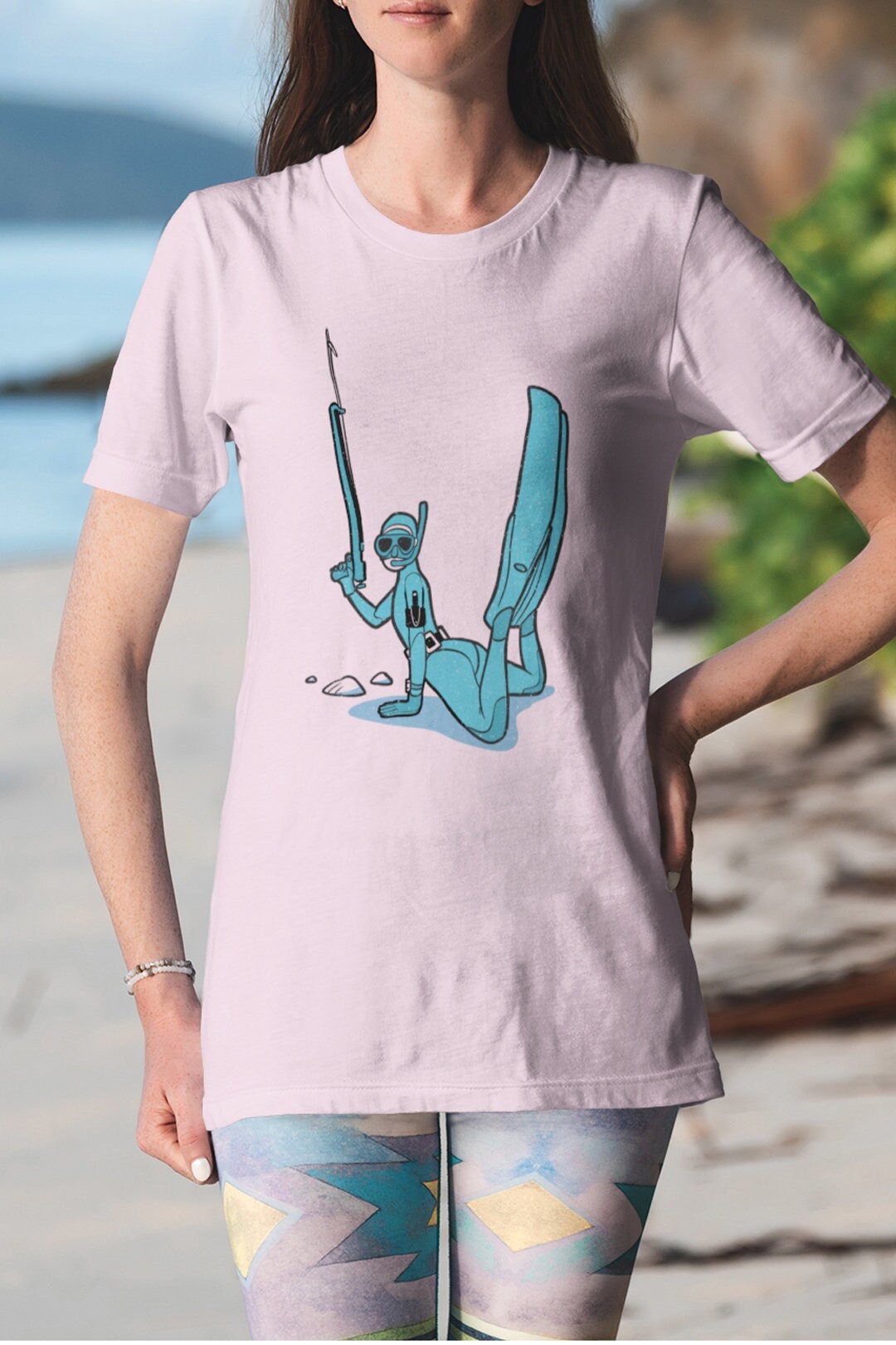 Camiseta de pesca submarina Sea Blue Water Hunter Camisa