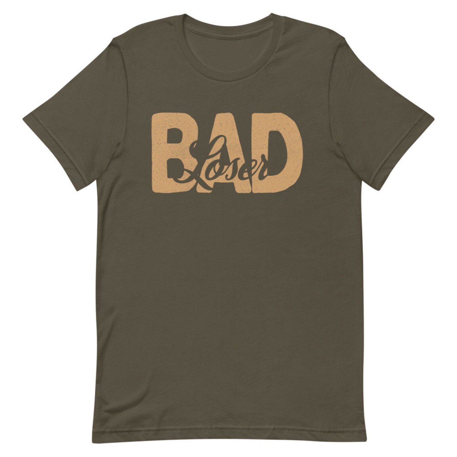 Bad Loser Shortsleeve Unisex Tshirt Bad Loser Tshirt Tee Etsy Bad Loser Shortsleeve Unisex Tshirt Bad Loser Tshirt Tee Etsy