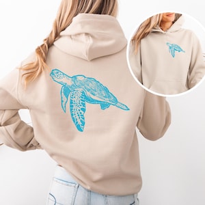 Sea Turtle Hoodie, Shark Animal Hoodie, Ecology Hoodie, Beachy Hoodie, Marine Life Hoodie, Respect Locals, Save The Sharks, Ocean Hoodie