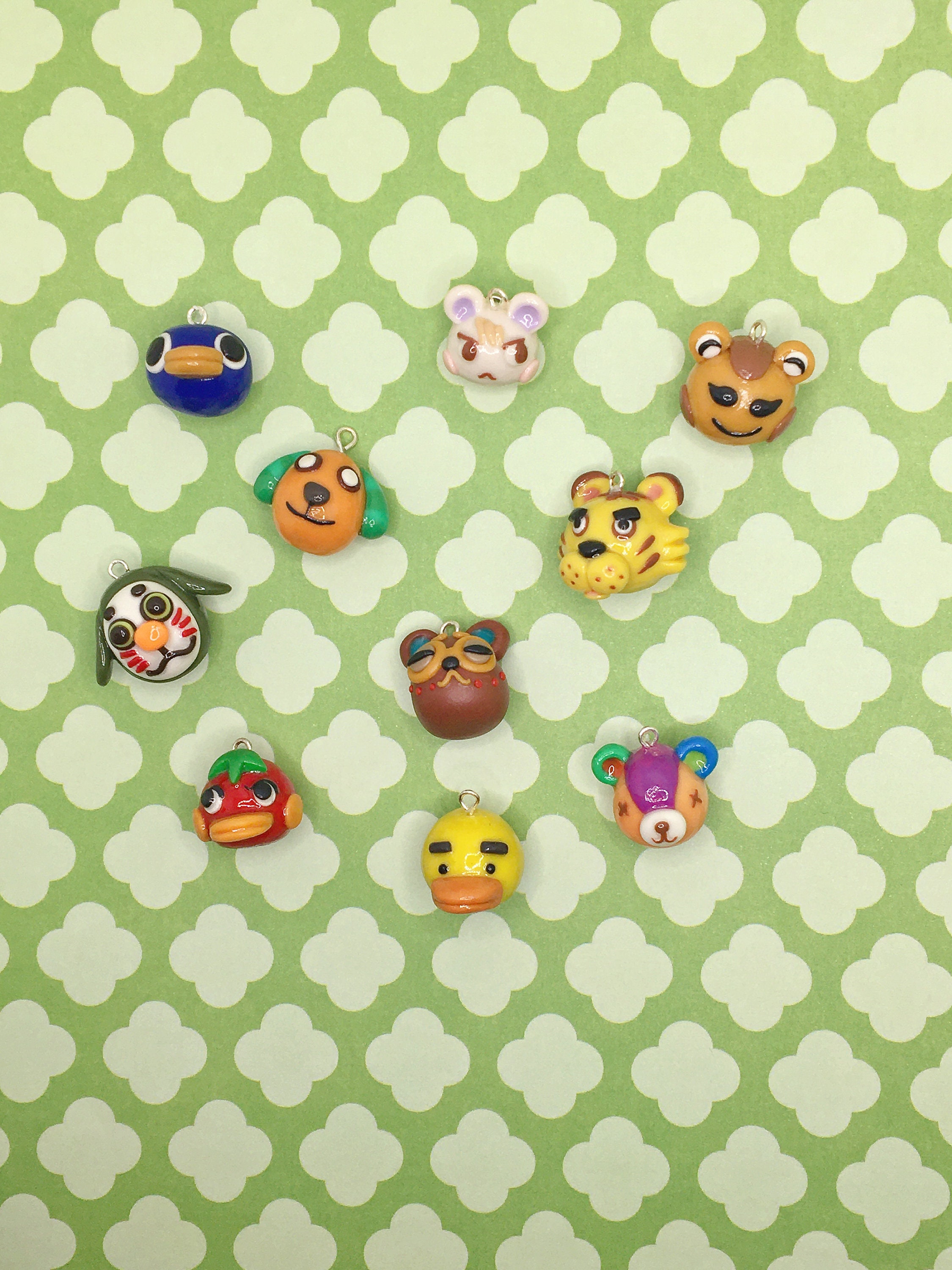 Animal Crossing Villager Ketchup Roald Biskit Marcel Etsy