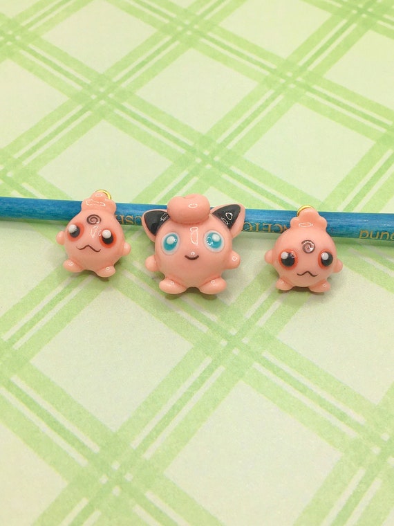 Jigglypuff Evolution Line Pokemon Charms Etsy Jigglypuff Evolution Line Pokemon Charms Etsy