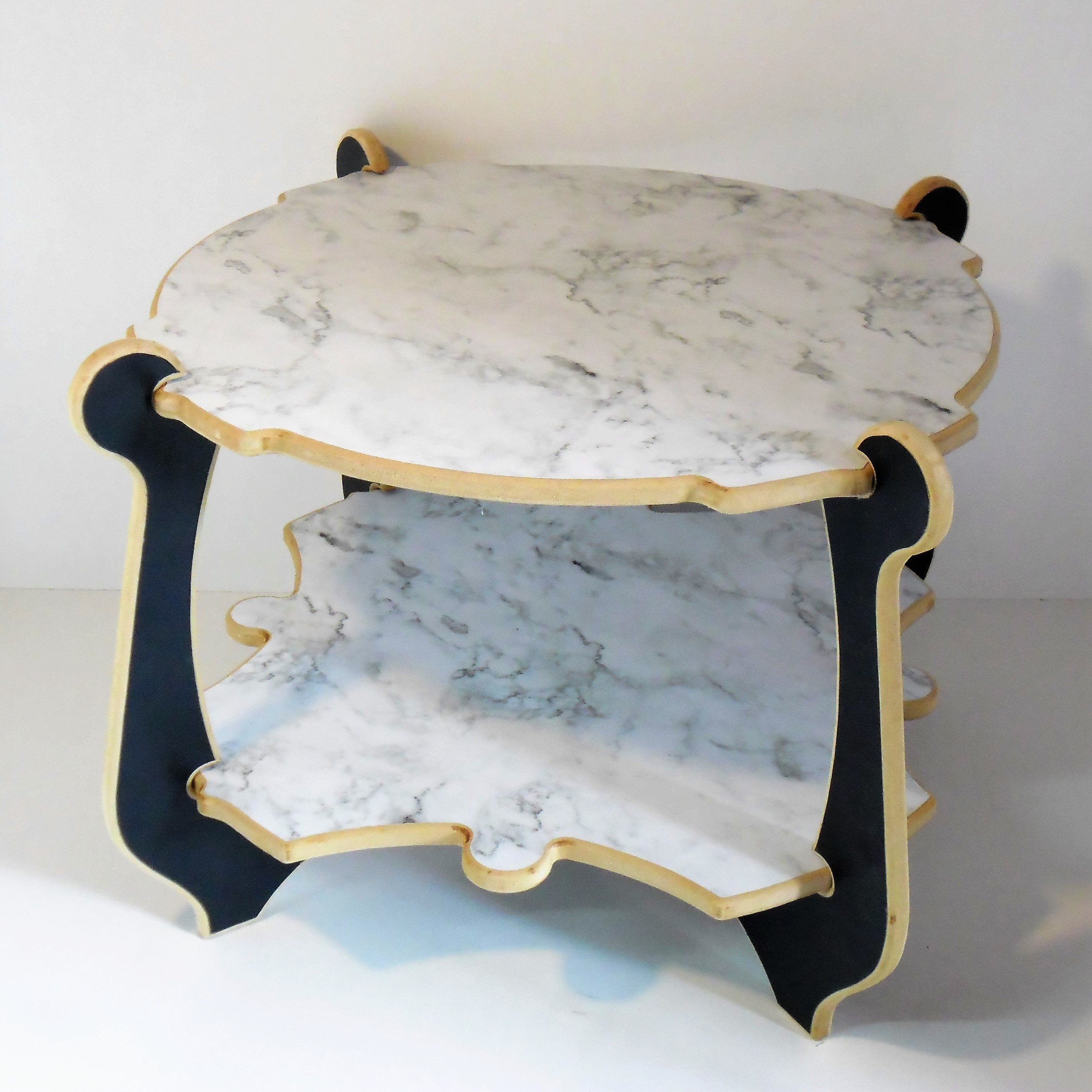 Table Chaise Fauteuil Enfant Style Baroque Bois