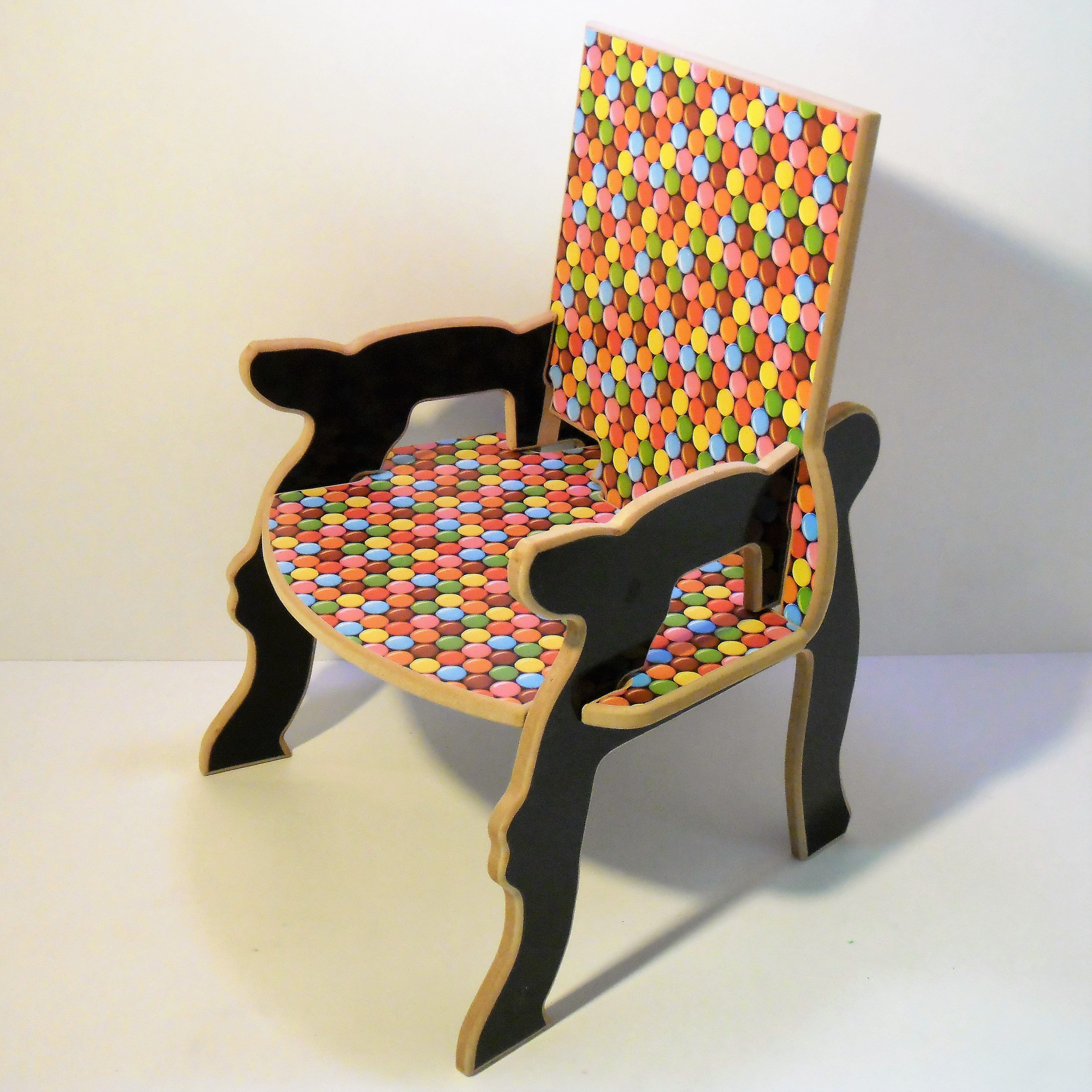 Chaise Fauteuil Enfant Style Baroque Bois