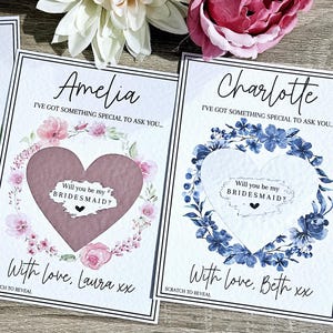 Gratta e Vinci per Proposta di Damigella d'Onore, Damigella d'Onore, Damigella d'Onore, Compleanno, Natale, Occasione Speciale Personalizzata