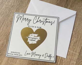 Christmas Scratch Card Special Occasion Gift Christmas 2026
