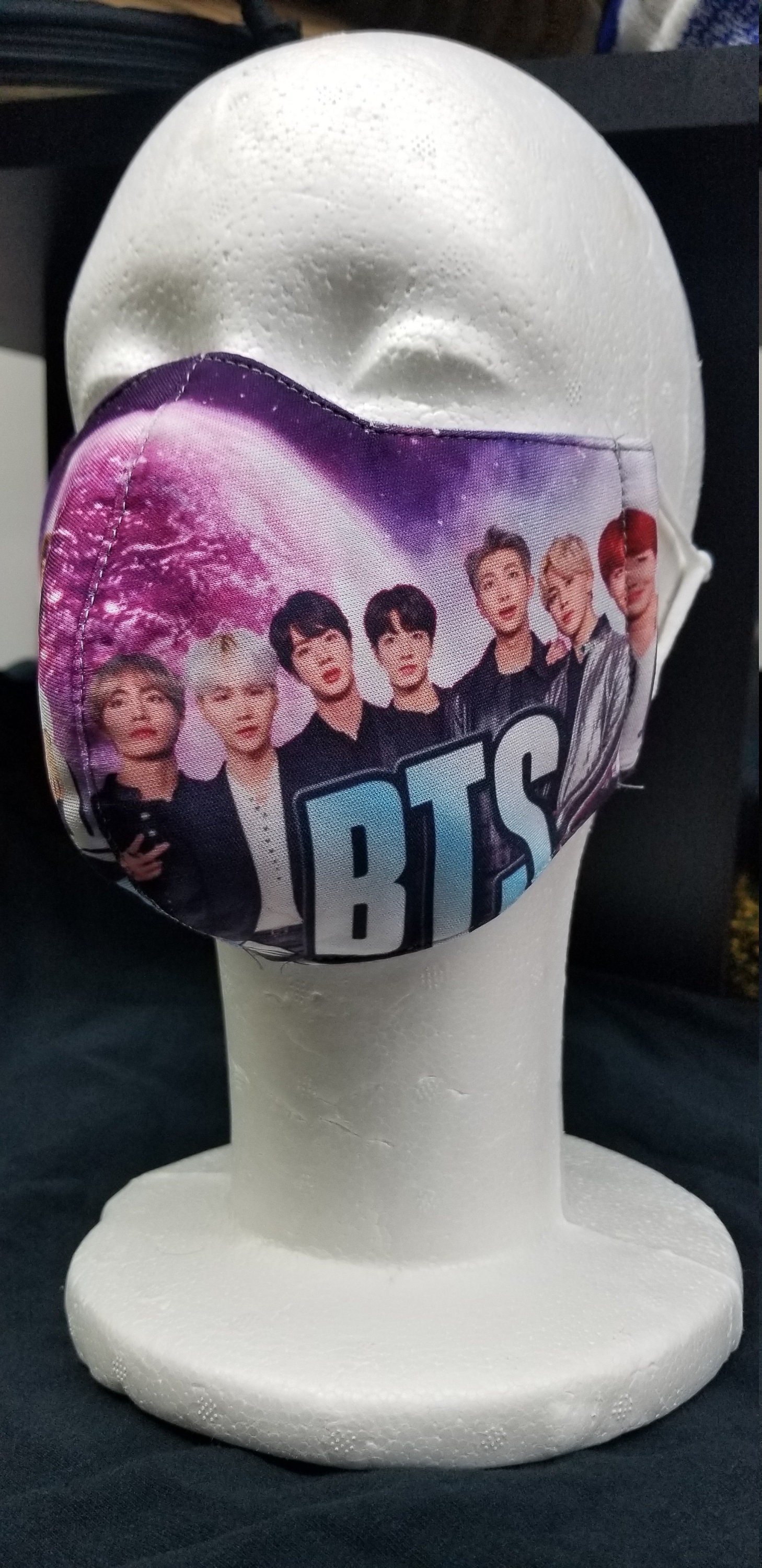 BTS Inspired Adult Face Mask Etsy