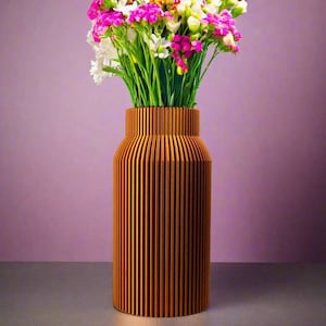 Large Vase, Onyx Dry Vase, Gifts for Home, Minimal Modern Centerpiece Design, Spring Refresh Decor, Unique Floral Vase Helios