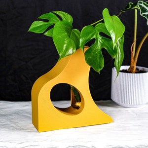 Art Nouveau Propagation Station, 3D Printed Plant Accessories, Glass Tube Hydroponics Station, Test Tube Holder,  Kitchen Table Decoration