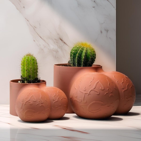 Cock Pot, Male Body Planter, 3D Printed Planter, Planters with Drainage, Housewarming Gag Gifts