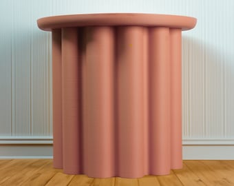 Soporte moderno para macetas de interior: expositor FLOW impreso en 3D para plantas de interior, regalo para amantes de las plantas, decoración bohemia o minimalista.