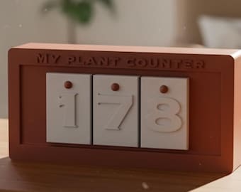 Plant Addiction Counter, Funny Plant Parent Gift, Houseplant Humor