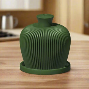Watering Bell Thumb Pot, Controlled Watering Can for Plants, Gifts for Plant Lovers, Unique Plant Accessories, 3D Printed Chantepleure  Rib