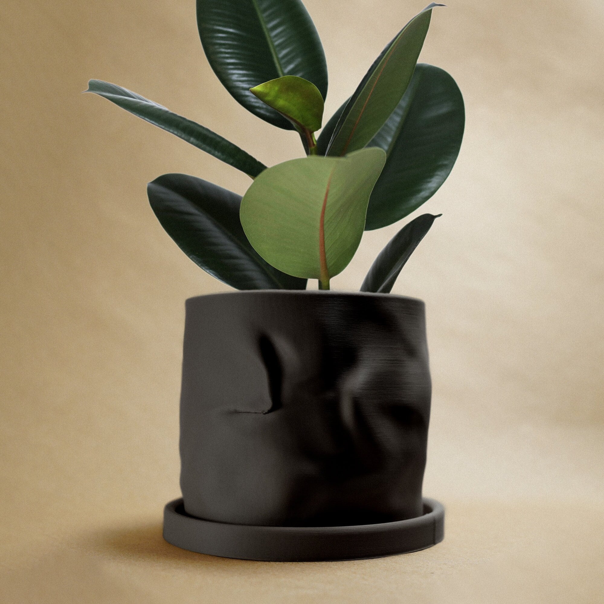 Succulent Planter –4”+5”+6” inch Ceramic Flower Pot with Drainage