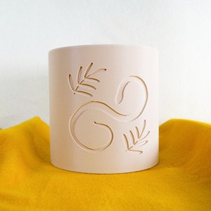 Snake Planter, 3D Printed Planter, Planter with Drainage, Planter with Saucer, Flower Pot, Unique Planter
