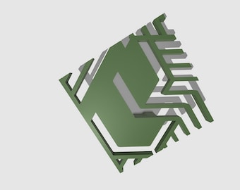 3D Printed Wall Trellis for Plants, Art Decor Modern Plant Support, Cottagecore Decor, Ideal for Vining Plants, Unique Home Decor, Gatsby