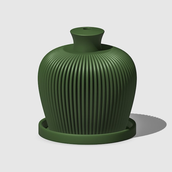 Cloche d'arrosage, arrosoir réglable pour plantes, cadeaux pour les amateurs de plantes, accessoires uniques pour plantes, nervure de chantepleure imprimée en 3D