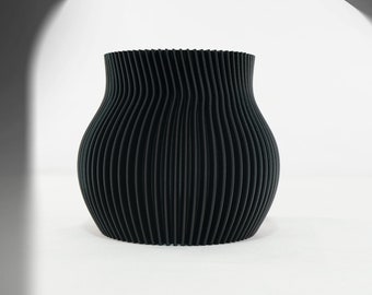 Jarrón de ónix impreso en 3d, Jarrón ecológico, Soporte moderno para flores secas, Jarrón decorativo de colores vivos brillantes, Objetos de decoración de estante de mesa de consola lateral