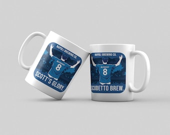 Scott McTominay Napoli Mug: Serie A Champions Ceramic Mug