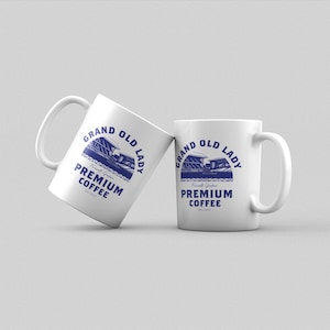 Mug Everton - Grand Old Lady - Farewell Goodison Park - Design Premium Coffee - Mug en céramique 11 oz - Cadeau de football Everton