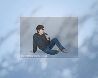 Alex Turner Illustration – Arctic Monkeys Opening Night Print By Rob