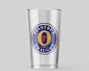 Oscar Piastri Pint Glass: McLaren F1 Gift - Formula One Fan