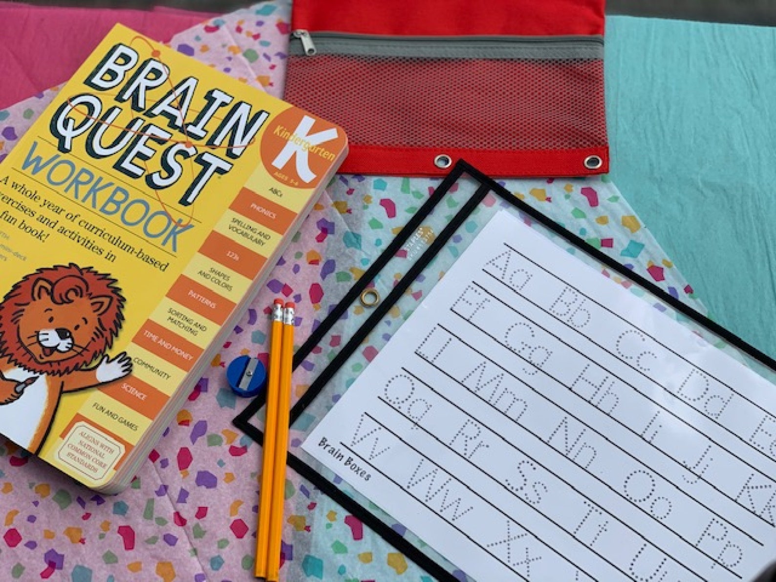 School Supply Kit Kindergarten Etsy