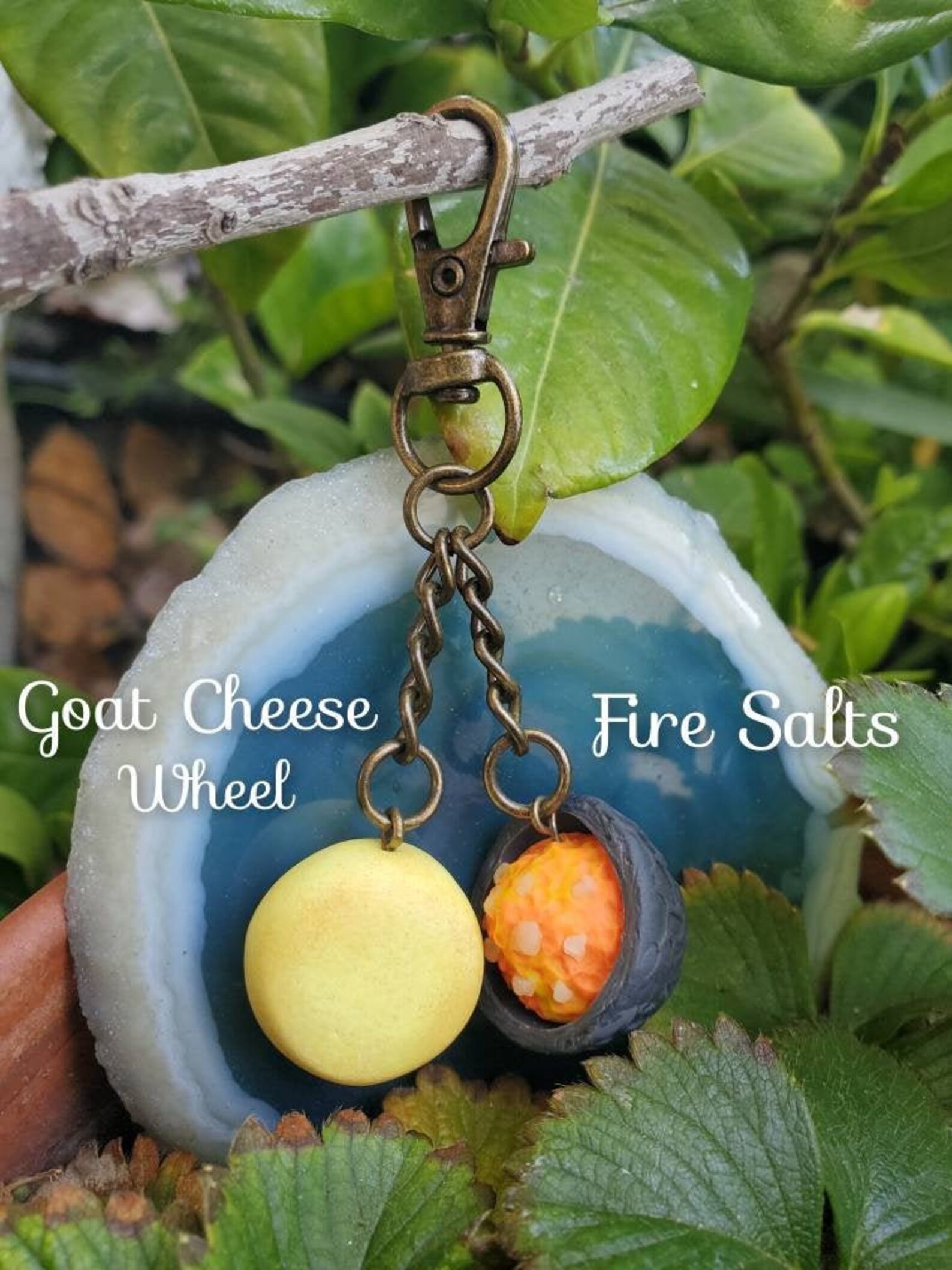 Skyrim Inspired Fire Salts and Cheese Wheel Elder Scrolls