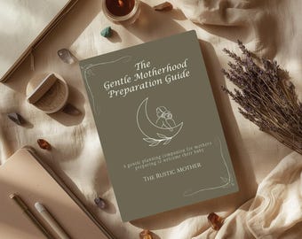 Sanfte Mutterschafts-Vorbereitungs-Anleitung | Baby Essentials, Krankenhaus Taschen Checkliste (Digitaler Download)