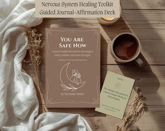 Trauma Heilung Workbook & Affirmations Karten | Nervensystem Regulation Journal (Digitaler Download)